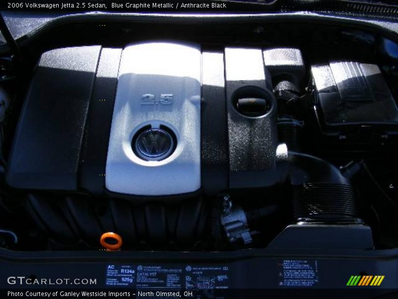 Blue Graphite Metallic / Anthracite Black 2006 Volkswagen Jetta 2.5 Sedan