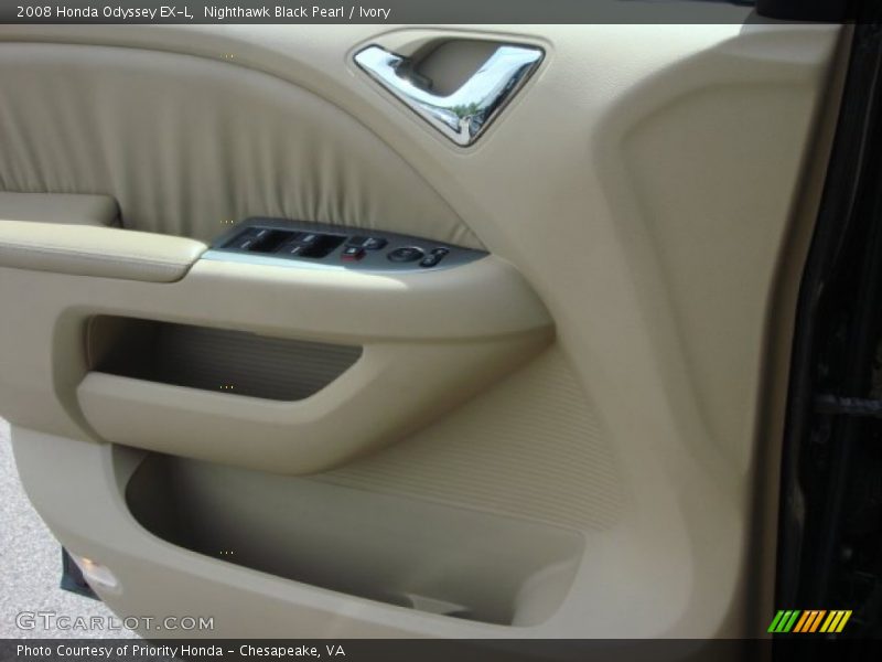 Nighthawk Black Pearl / Ivory 2008 Honda Odyssey EX-L