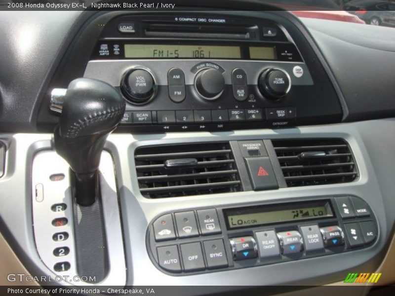 Nighthawk Black Pearl / Ivory 2008 Honda Odyssey EX-L