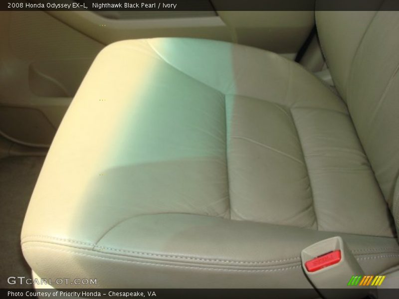 Nighthawk Black Pearl / Ivory 2008 Honda Odyssey EX-L