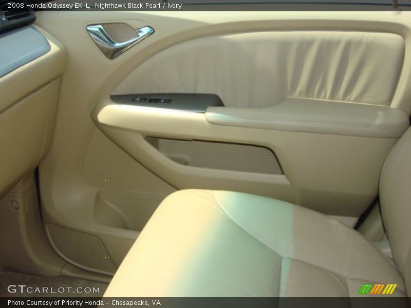 Nighthawk Black Pearl / Ivory 2008 Honda Odyssey EX-L