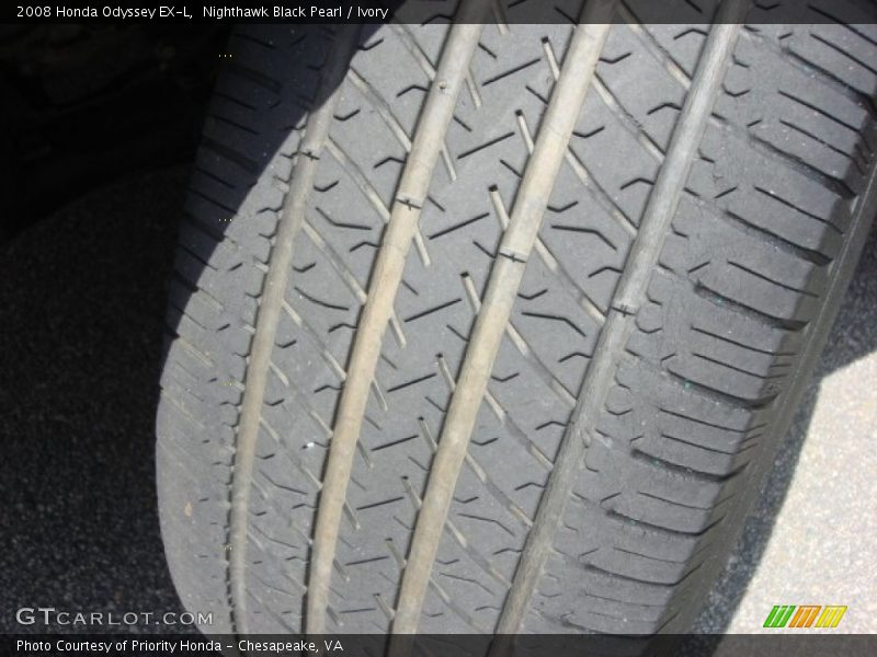 Nighthawk Black Pearl / Ivory 2008 Honda Odyssey EX-L