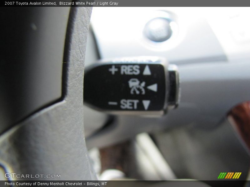Blizzard White Pearl / Light Gray 2007 Toyota Avalon Limited