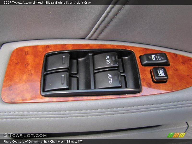 Blizzard White Pearl / Light Gray 2007 Toyota Avalon Limited