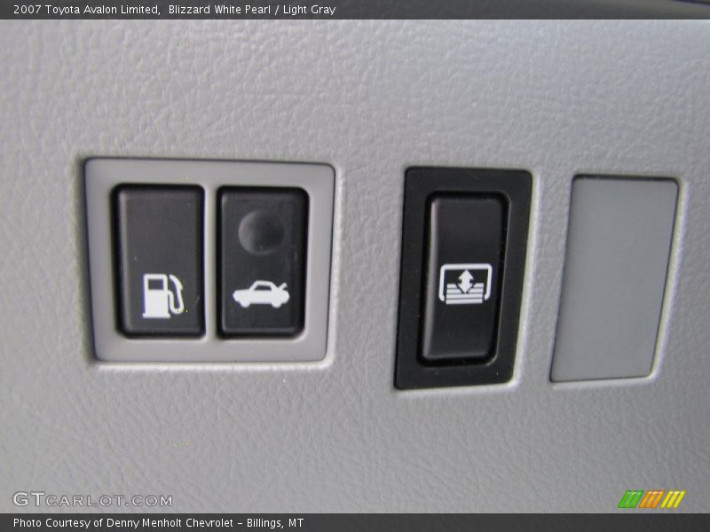Blizzard White Pearl / Light Gray 2007 Toyota Avalon Limited