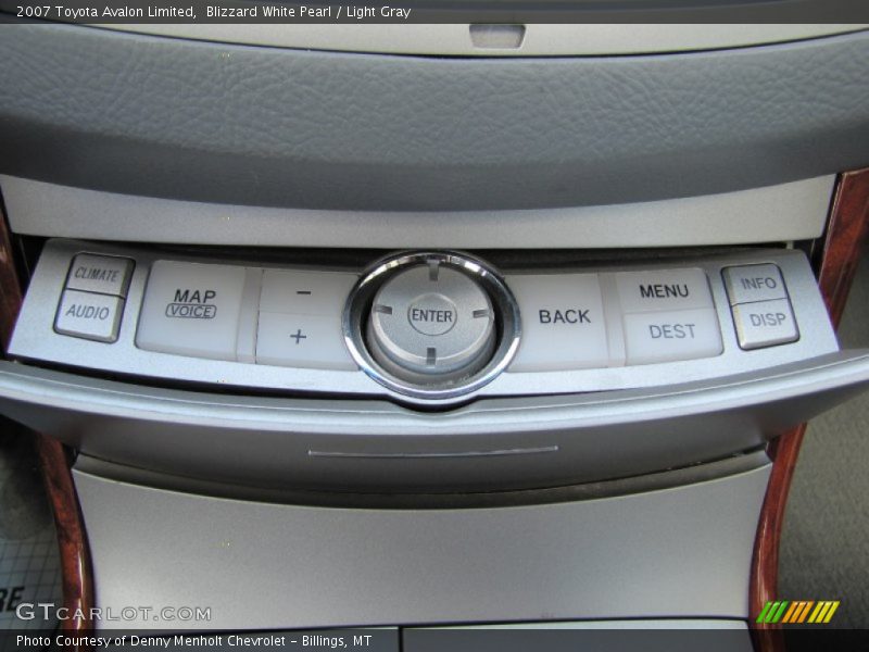 Blizzard White Pearl / Light Gray 2007 Toyota Avalon Limited
