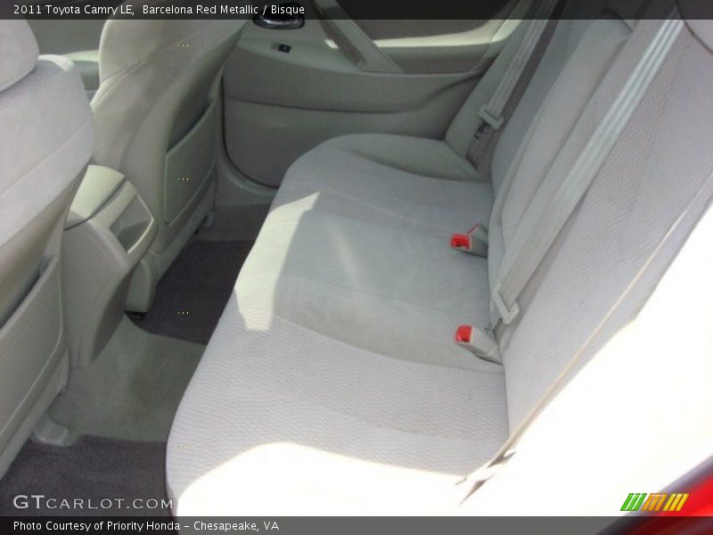 Barcelona Red Metallic / Bisque 2011 Toyota Camry LE