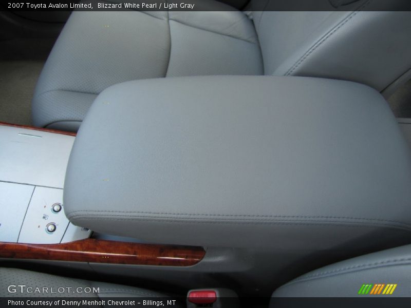 Blizzard White Pearl / Light Gray 2007 Toyota Avalon Limited