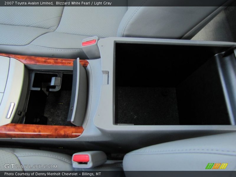 Blizzard White Pearl / Light Gray 2007 Toyota Avalon Limited