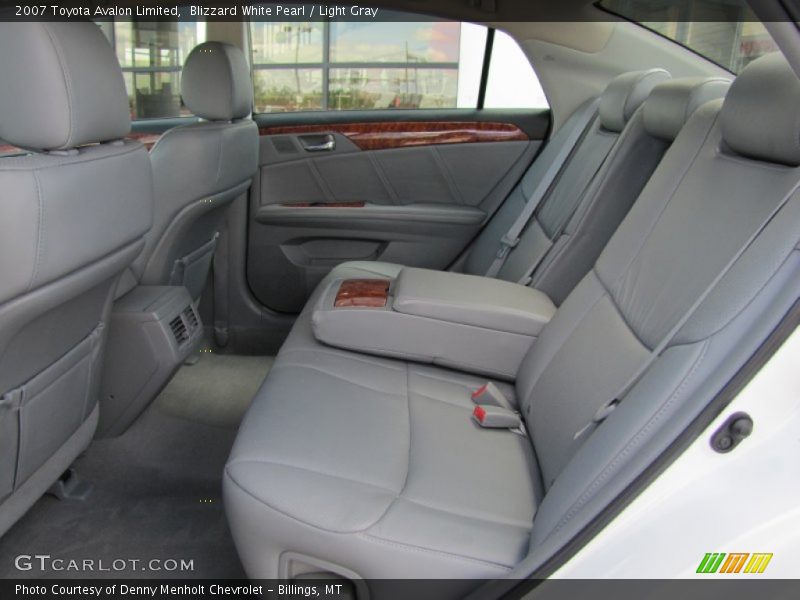 Blizzard White Pearl / Light Gray 2007 Toyota Avalon Limited