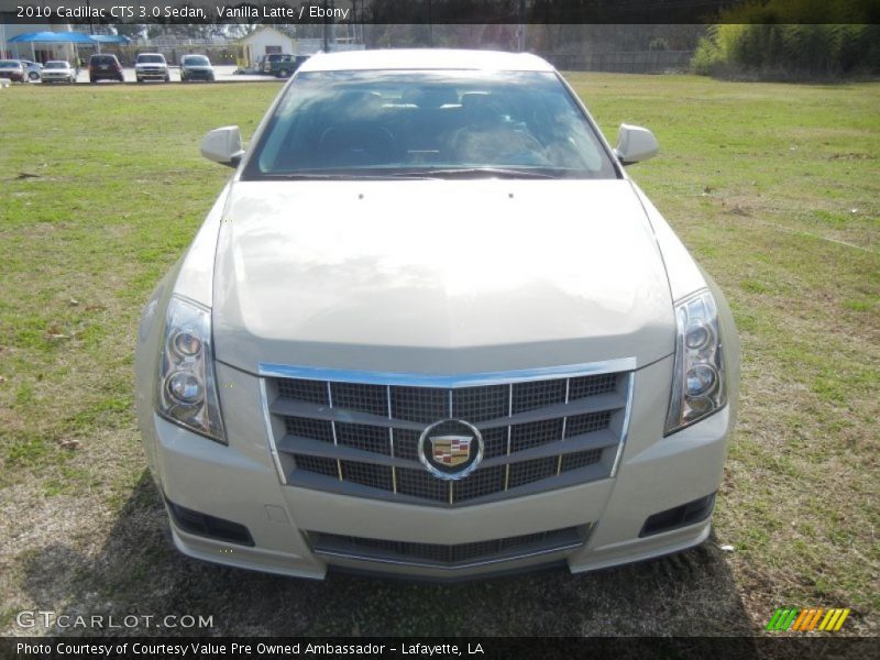 Vanilla Latte / Ebony 2010 Cadillac CTS 3.0 Sedan