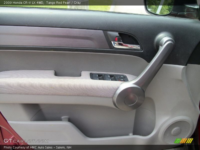 Tango Red Pearl / Gray 2009 Honda CR-V LX 4WD