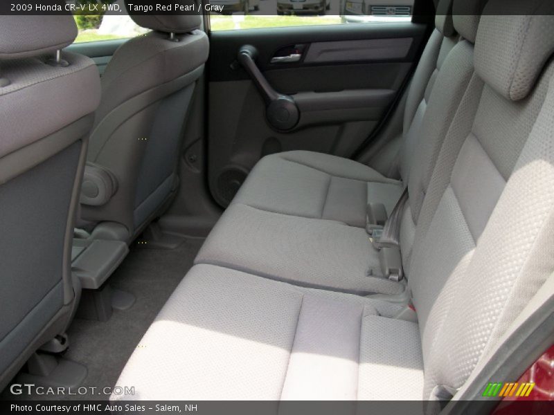 Tango Red Pearl / Gray 2009 Honda CR-V LX 4WD