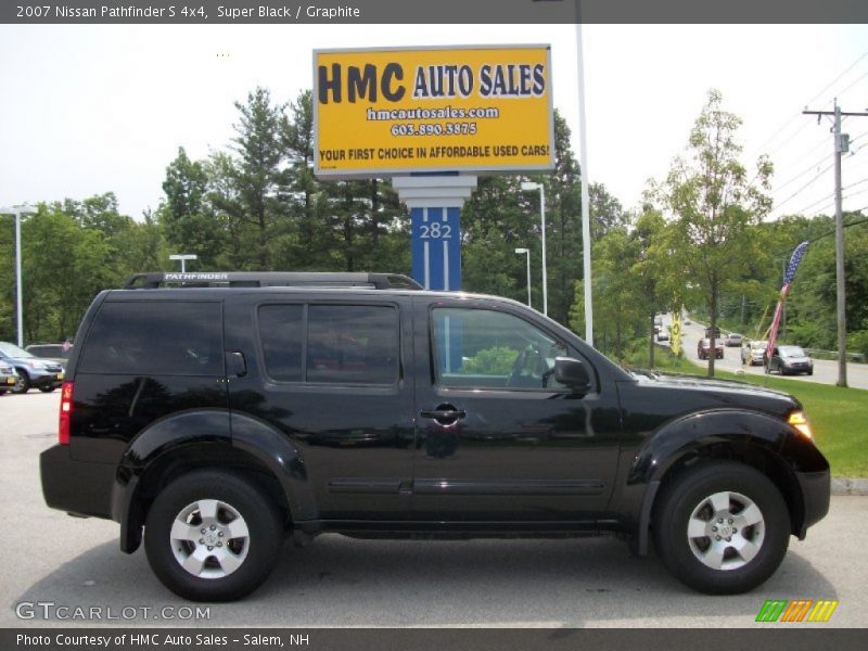 Super Black / Graphite 2007 Nissan Pathfinder S 4x4