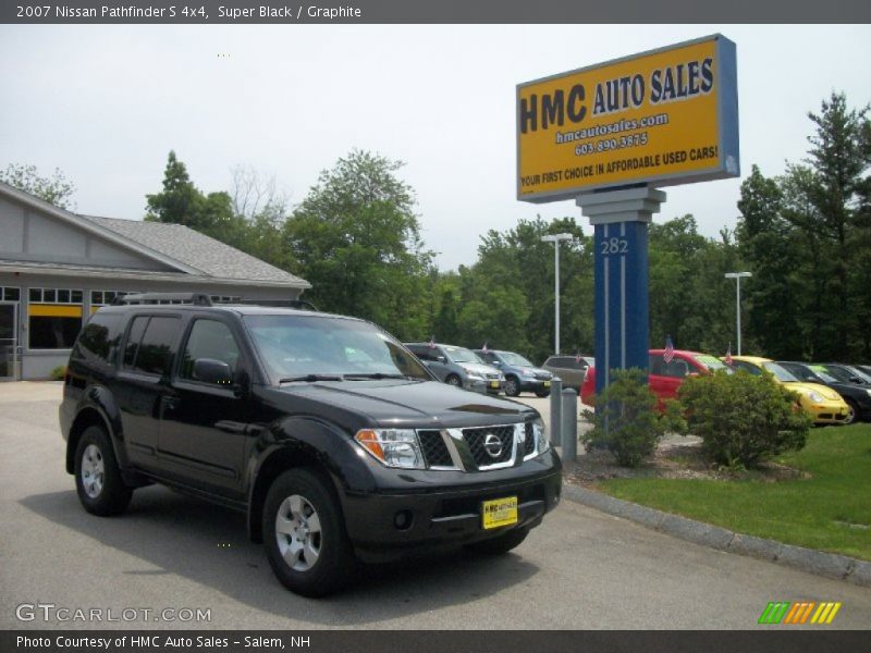 Super Black / Graphite 2007 Nissan Pathfinder S 4x4
