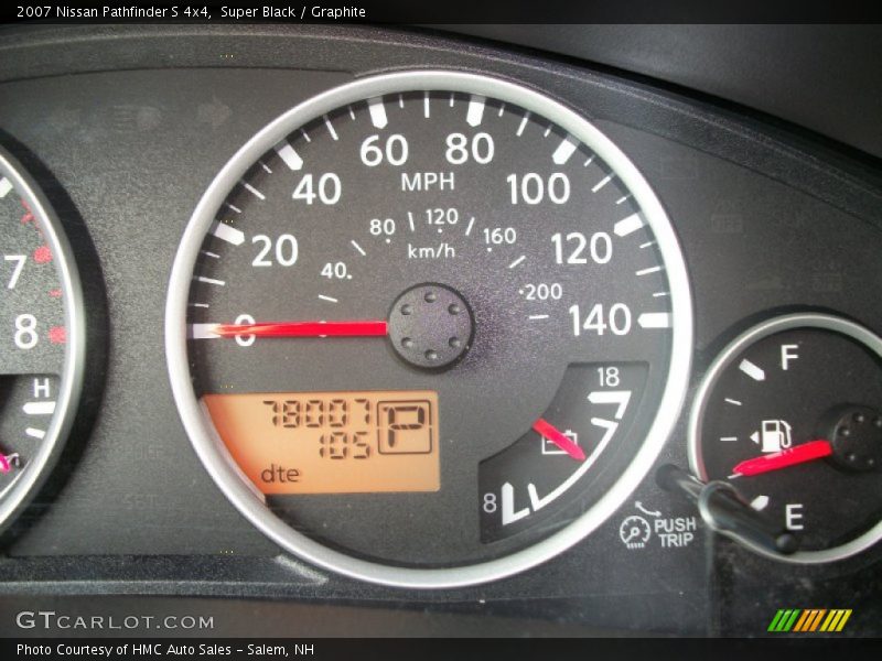 Super Black / Graphite 2007 Nissan Pathfinder S 4x4