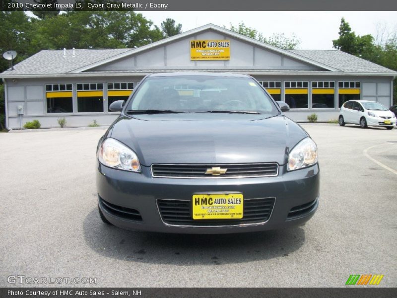 Cyber Gray Metallic / Ebony 2010 Chevrolet Impala LS