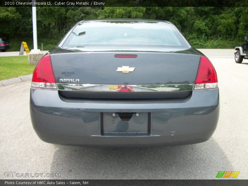 Cyber Gray Metallic / Ebony 2010 Chevrolet Impala LS