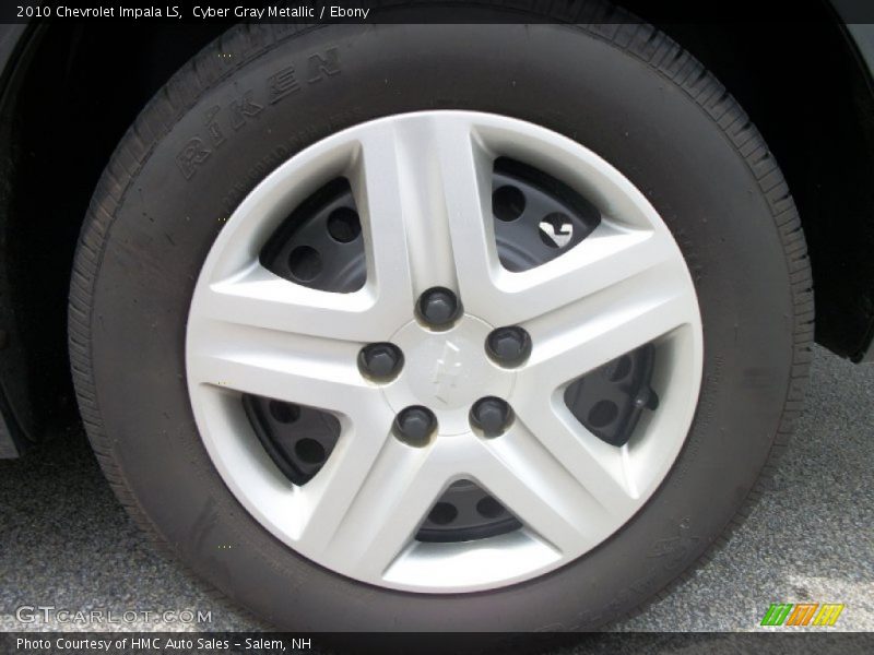 Cyber Gray Metallic / Ebony 2010 Chevrolet Impala LS