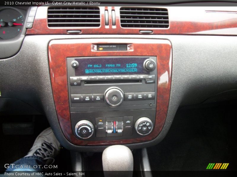 Cyber Gray Metallic / Ebony 2010 Chevrolet Impala LS