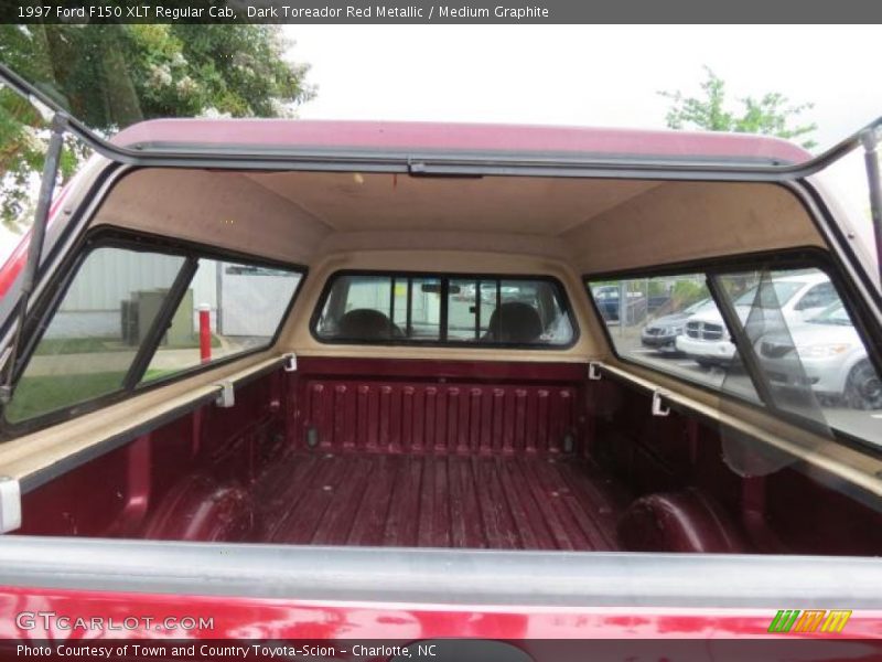 Dark Toreador Red Metallic / Medium Graphite 1997 Ford F150 XLT Regular Cab
