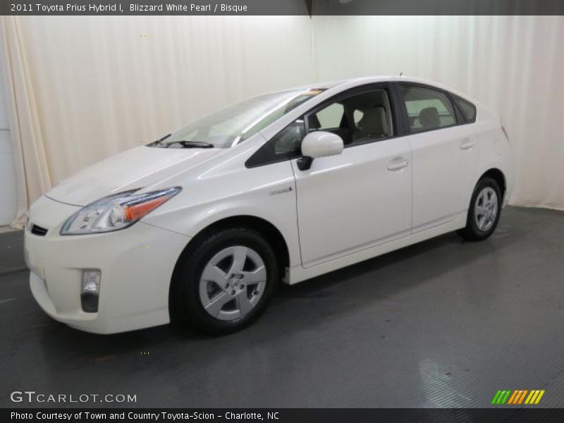 Blizzard White Pearl / Bisque 2011 Toyota Prius Hybrid I