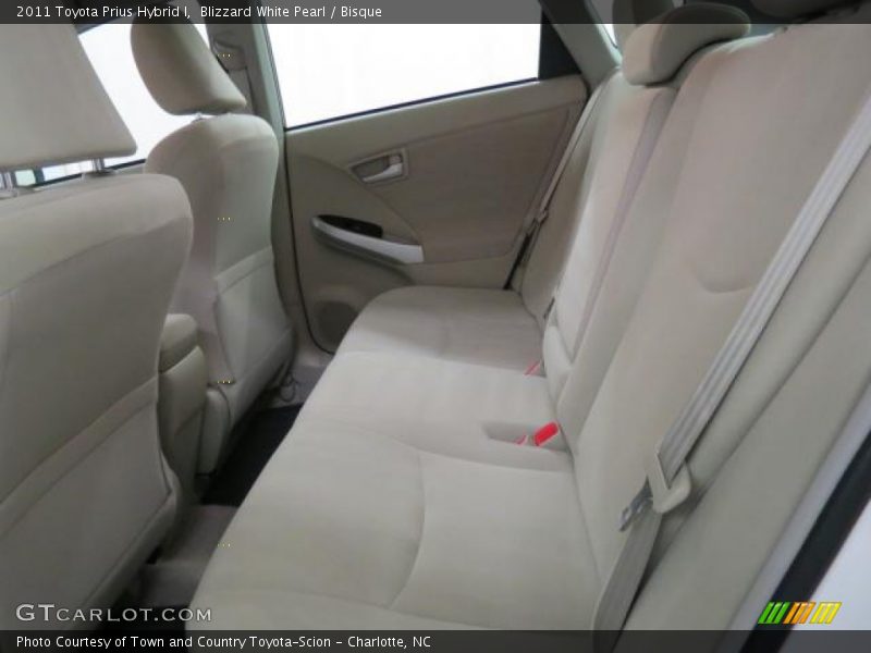 Blizzard White Pearl / Bisque 2011 Toyota Prius Hybrid I
