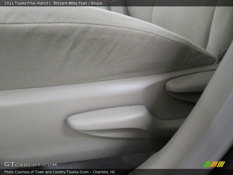 Blizzard White Pearl / Bisque 2011 Toyota Prius Hybrid I