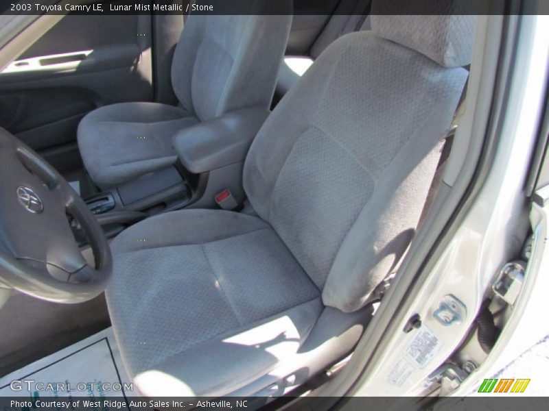 Lunar Mist Metallic / Stone 2003 Toyota Camry LE