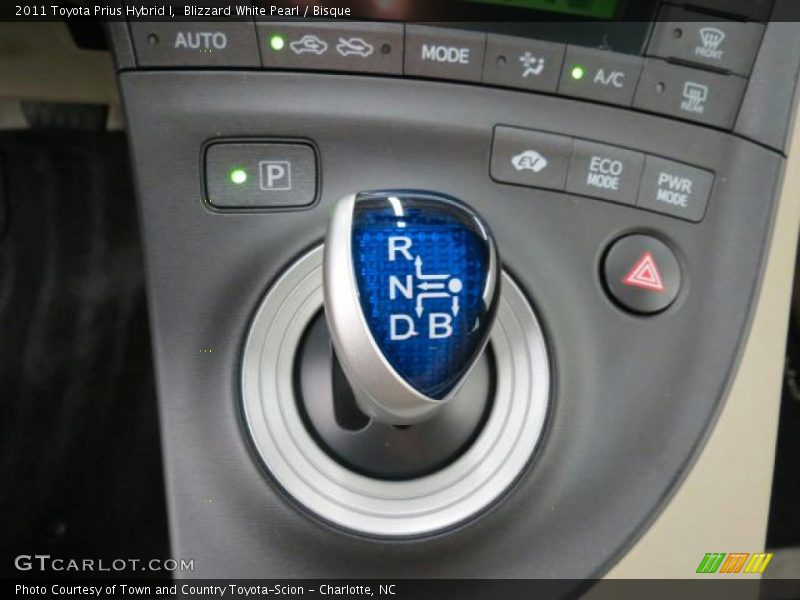 Blizzard White Pearl / Bisque 2011 Toyota Prius Hybrid I