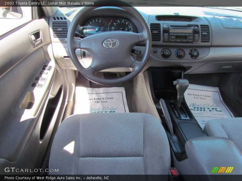 Lunar Mist Metallic / Stone 2003 Toyota Camry LE