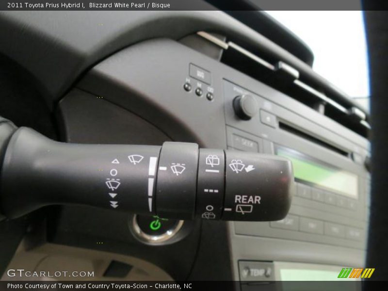 Blizzard White Pearl / Bisque 2011 Toyota Prius Hybrid I