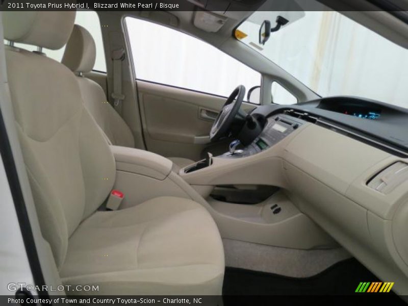Blizzard White Pearl / Bisque 2011 Toyota Prius Hybrid I