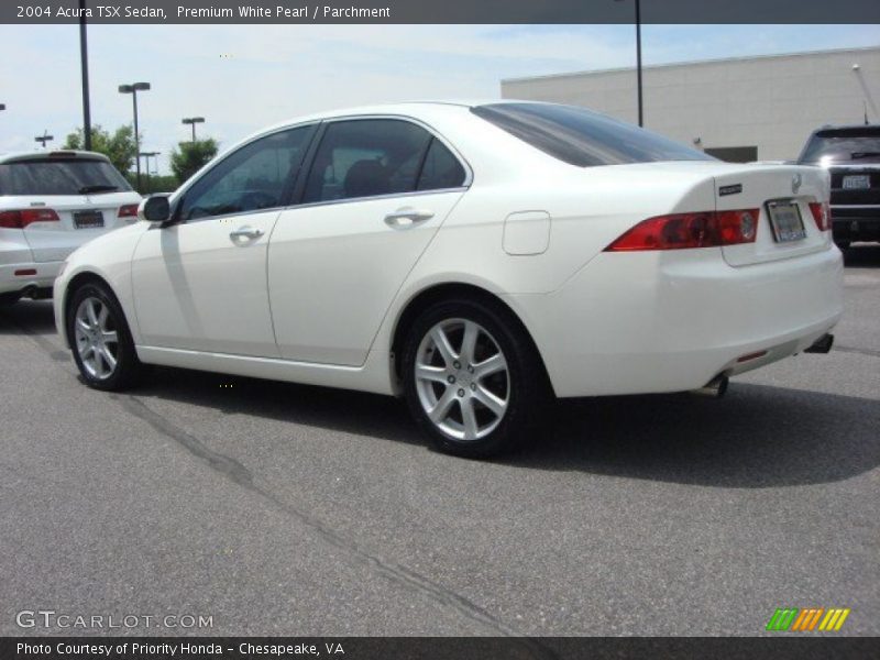 Premium White Pearl / Parchment 2004 Acura TSX Sedan