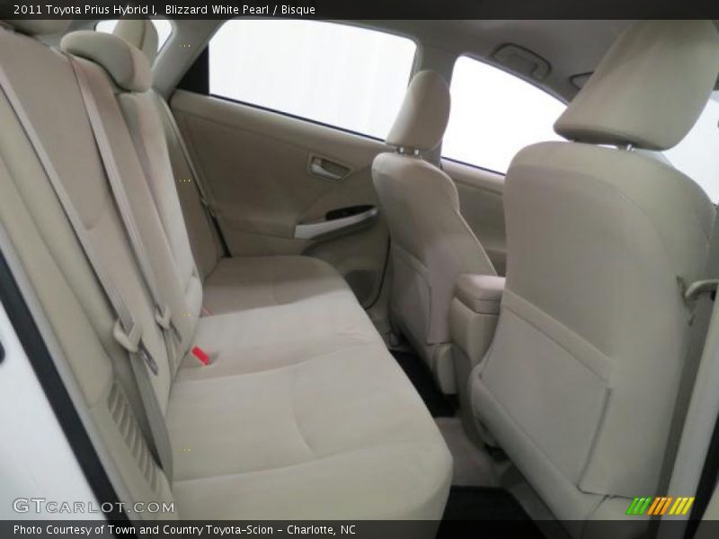 Blizzard White Pearl / Bisque 2011 Toyota Prius Hybrid I