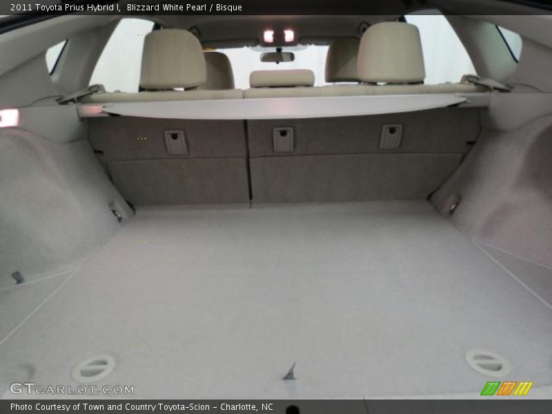 Blizzard White Pearl / Bisque 2011 Toyota Prius Hybrid I