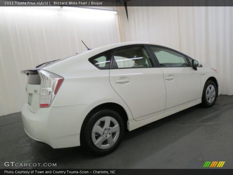 Blizzard White Pearl / Bisque 2011 Toyota Prius Hybrid I