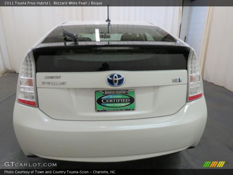 Blizzard White Pearl / Bisque 2011 Toyota Prius Hybrid I