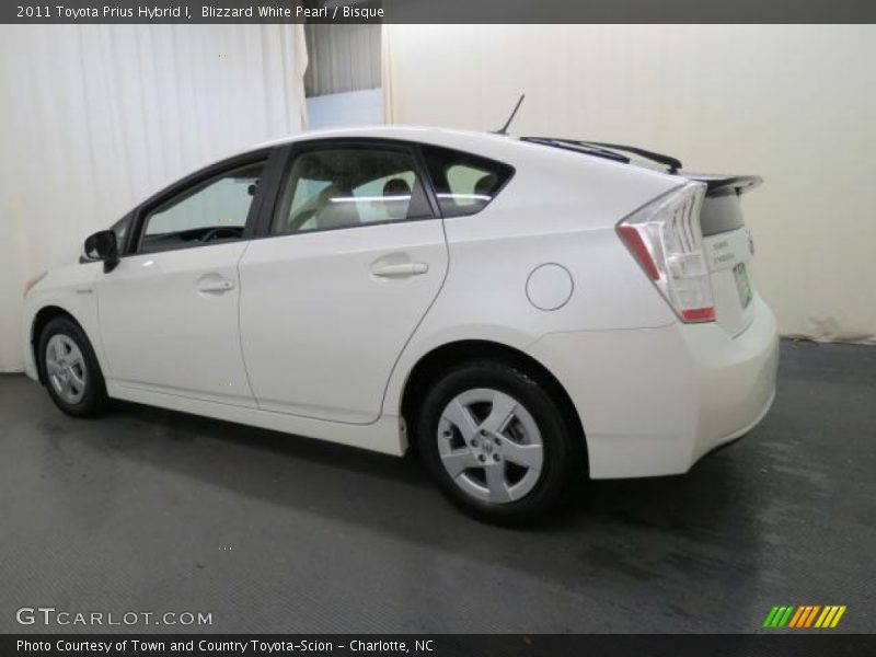 Blizzard White Pearl / Bisque 2011 Toyota Prius Hybrid I