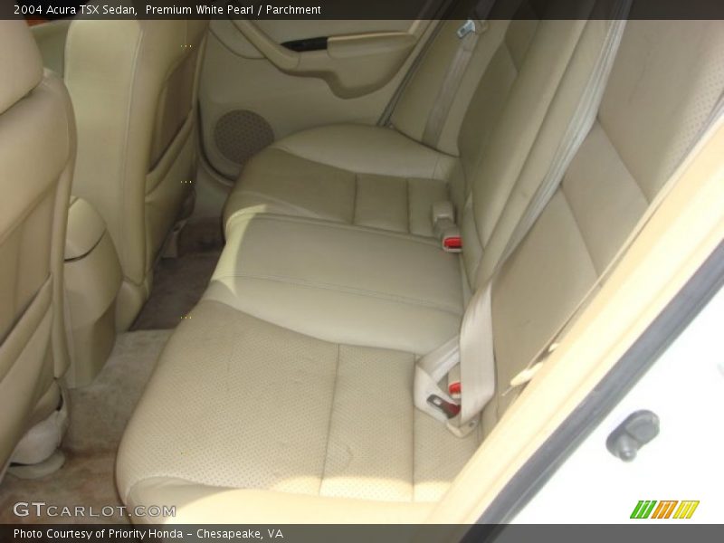 Premium White Pearl / Parchment 2004 Acura TSX Sedan