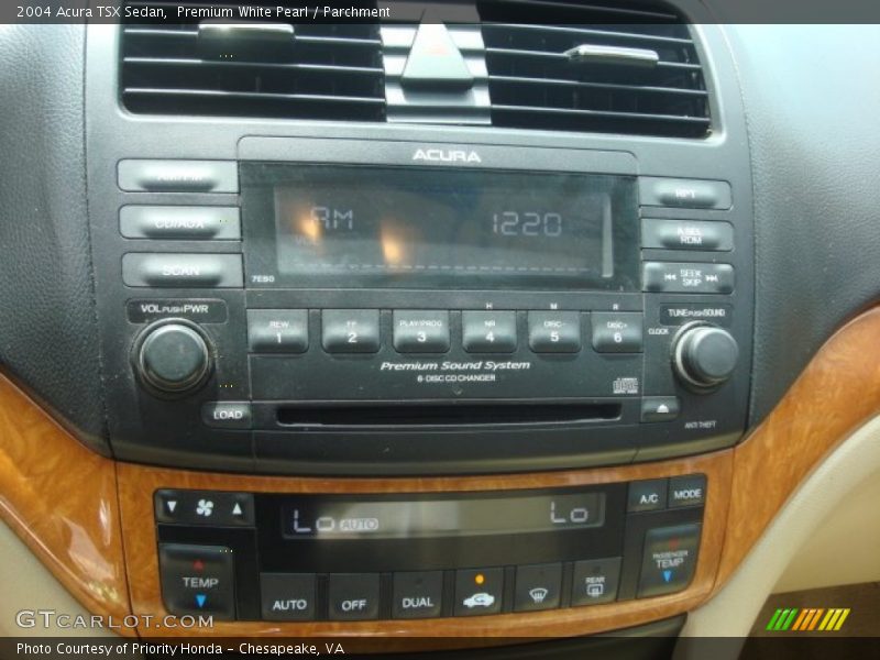 Premium White Pearl / Parchment 2004 Acura TSX Sedan