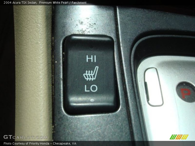 Premium White Pearl / Parchment 2004 Acura TSX Sedan