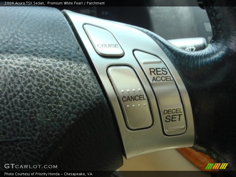 Premium White Pearl / Parchment 2004 Acura TSX Sedan