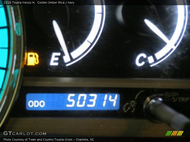 Golden Umber Mica / Ivory 2010 Toyota Venza I4