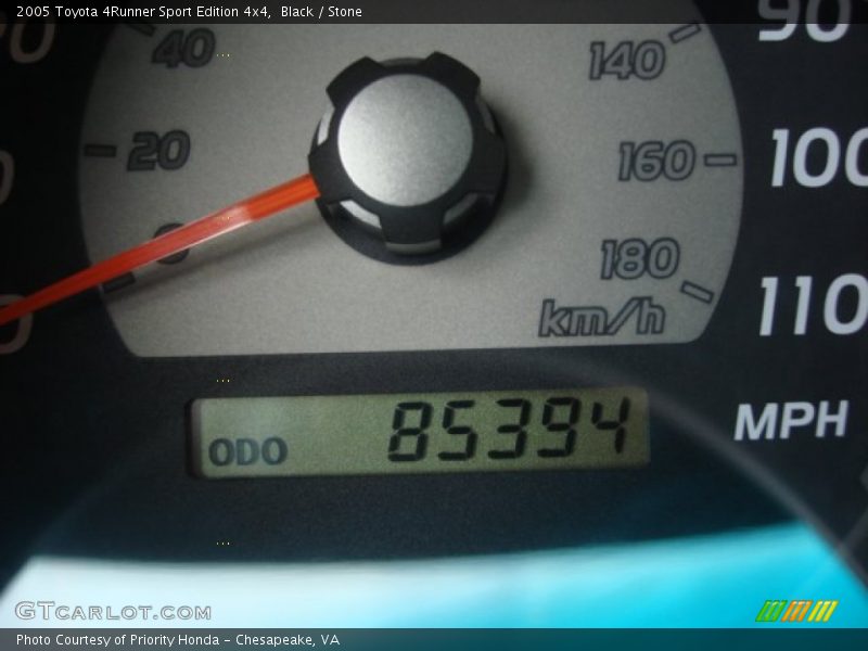 Black / Stone 2005 Toyota 4Runner Sport Edition 4x4