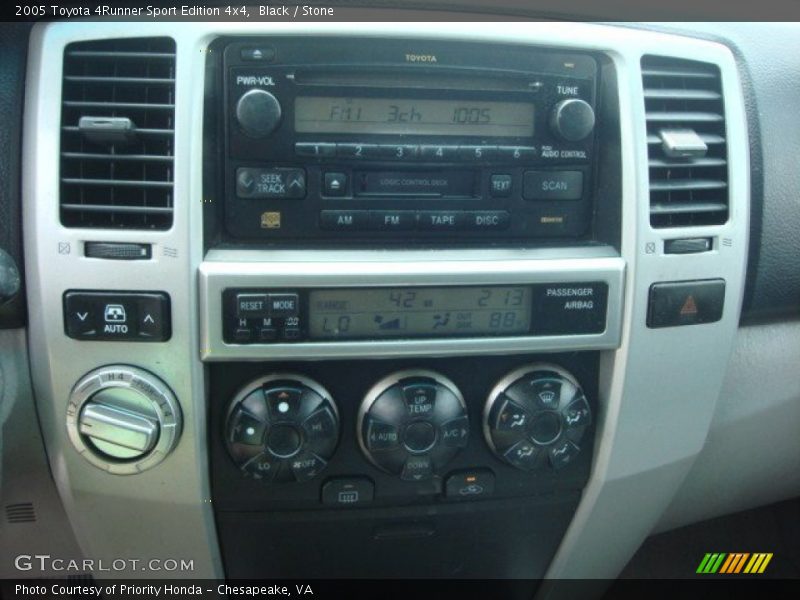 Black / Stone 2005 Toyota 4Runner Sport Edition 4x4