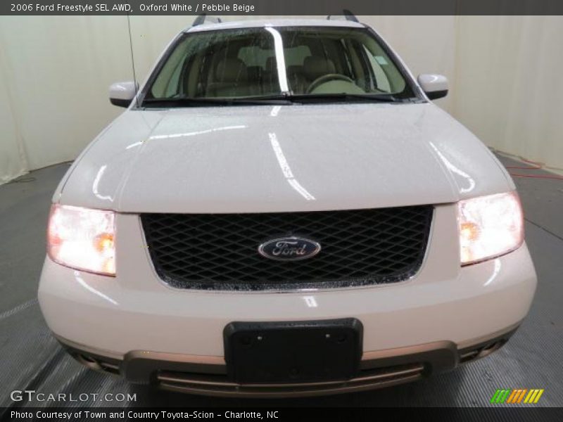 Oxford White / Pebble Beige 2006 Ford Freestyle SEL AWD
