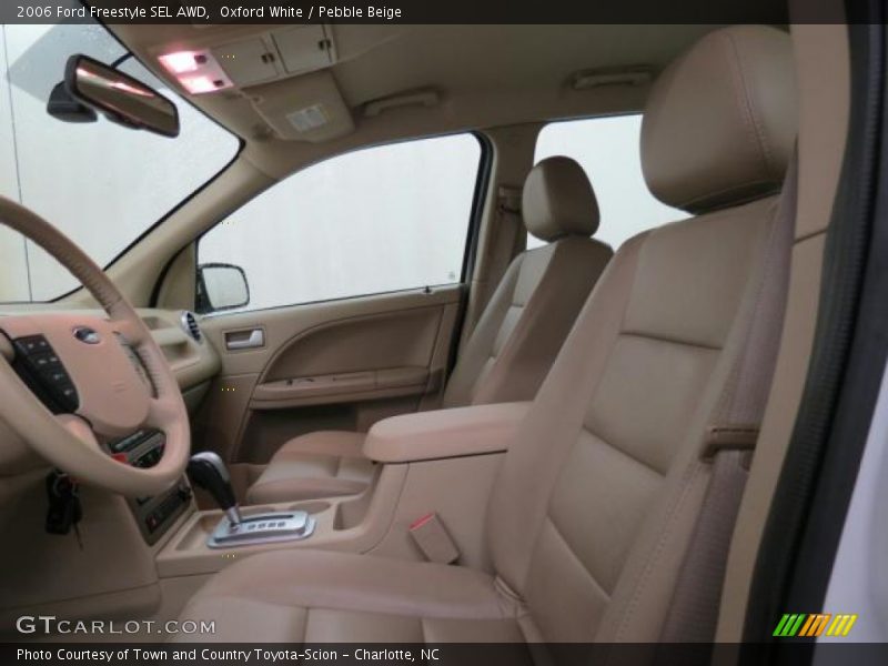Oxford White / Pebble Beige 2006 Ford Freestyle SEL AWD