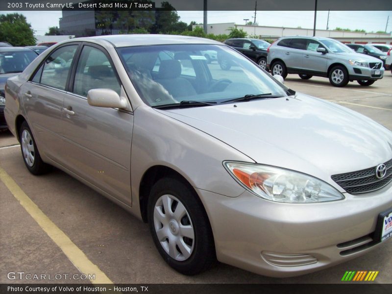 Desert Sand Mica / Taupe 2003 Toyota Camry LE