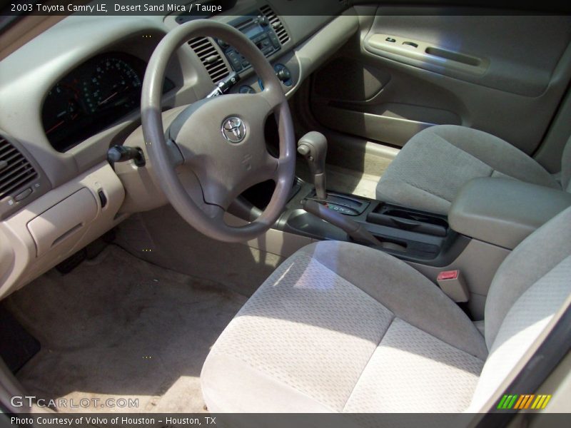 Desert Sand Mica / Taupe 2003 Toyota Camry LE